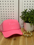 GLITTER TRUCKER SCRIPTURE HAT
